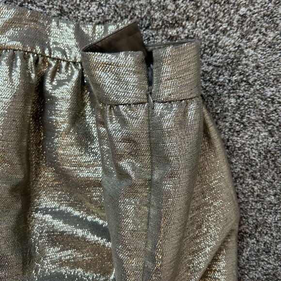 Banana Republic Heritage shiny full mini-skirt, size 8 - Picture 3 of 5